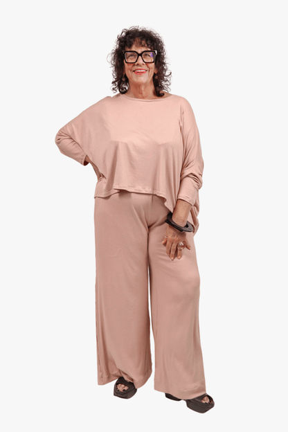 TCD TCD Lockdown Crop - Dusky Shop OS = 14-24