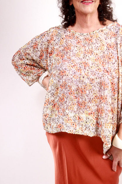 TCD TCD Short Haven Top - Electric Citrus Spot Shop OS = 14/24