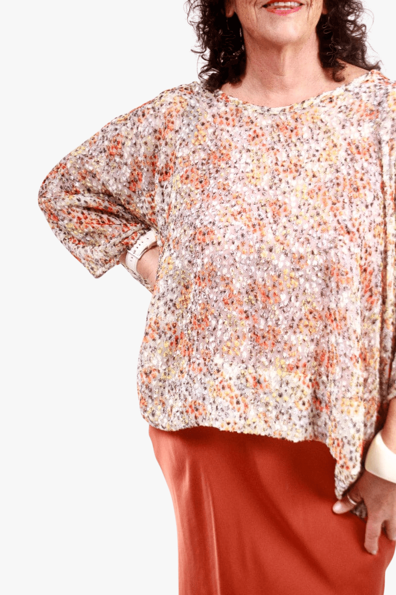 TCD TCD Short Haven Top - Electric Citrus Spot Shop OS = 14/24