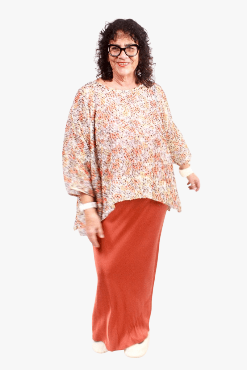 TCD TCD Short Haven Top - Electric Citrus Spot Shop OS = 14/24