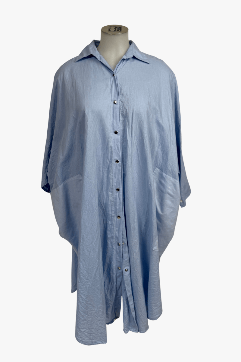 TCD TCD Second - Georgie Shirt Wedgewood blue Shop S = 14 - 16