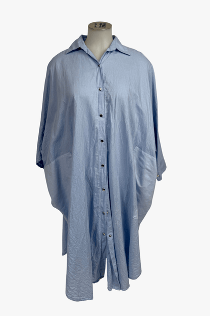 TCD TCD Second - Georgie Shirt Wedgewood blue Shop S = 14 - 16