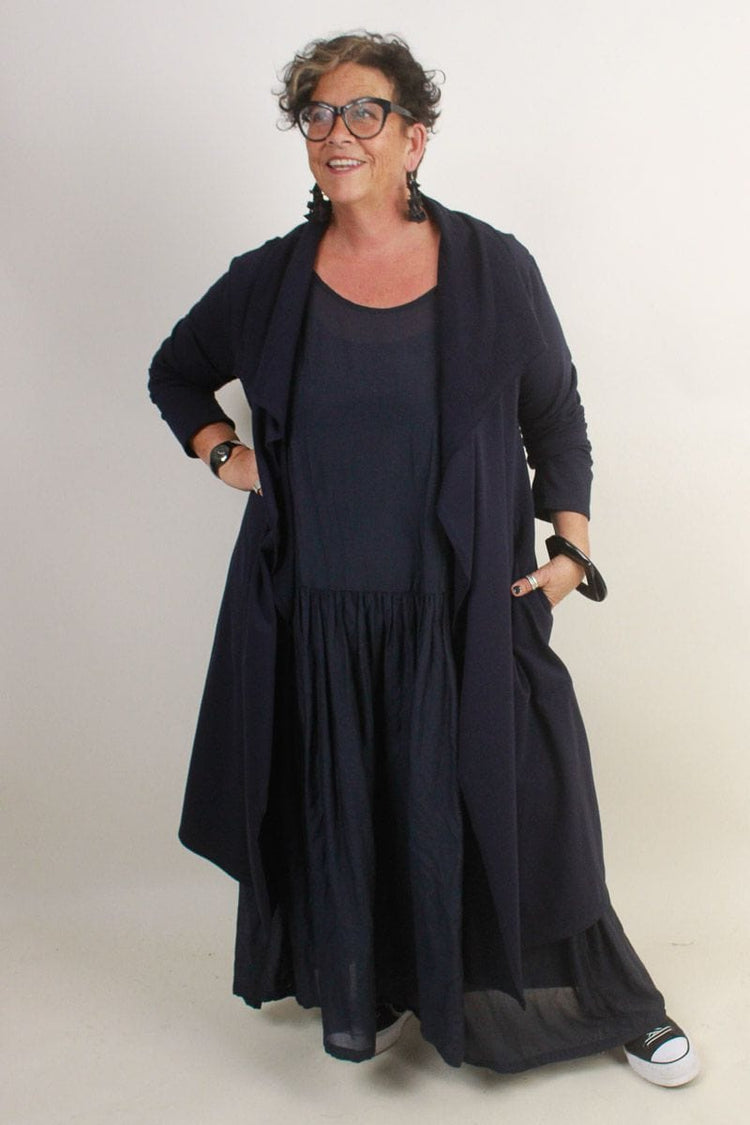 TCD TCD - Artist Cardigan - Navy Shop