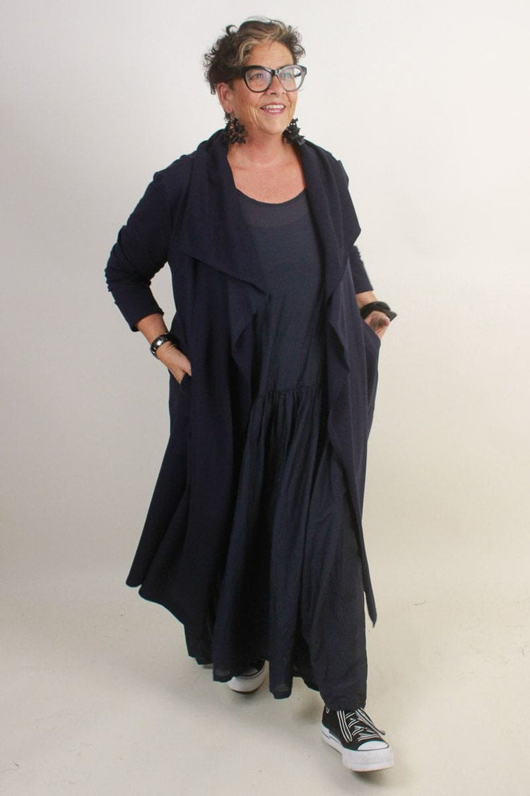 TCD TCD - Artist Cardigan - Navy Shop