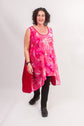 TCD TCD Athena Tunic - Pink Satin Print Shop