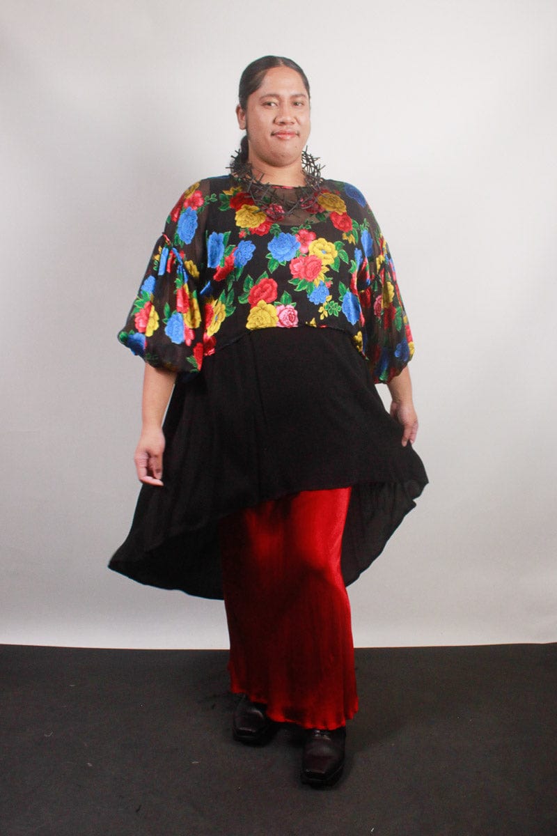 TCD TCD Back Flow Tunic - Black Shop