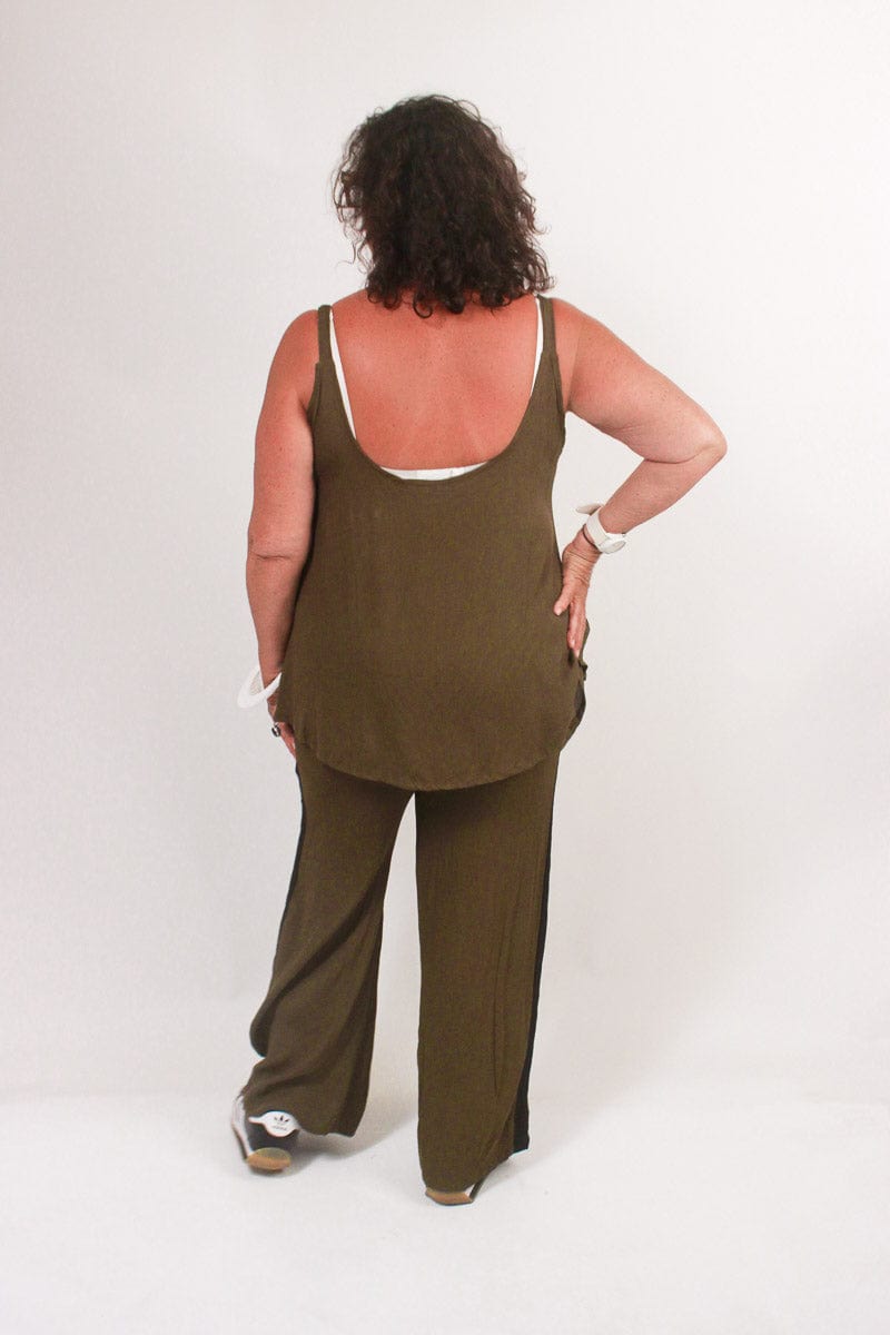 TCD TCD Bell Camisole - Khaki Shop