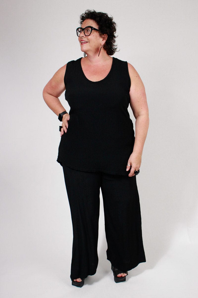 TCD TCD Bobbie Camisole  (No Frills) - Black Shop