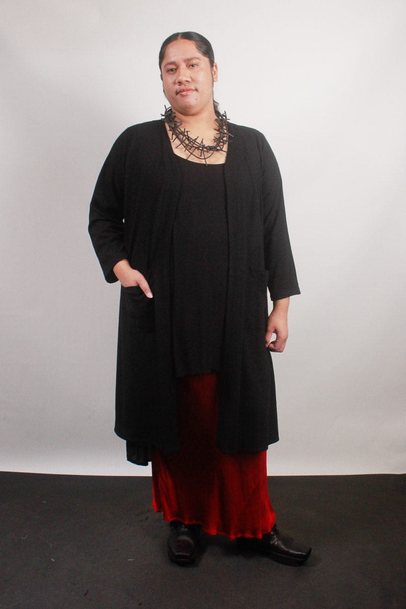 TCD TCD Bodice Camisole -Black Slinky (LONGER LENGTH) Shop