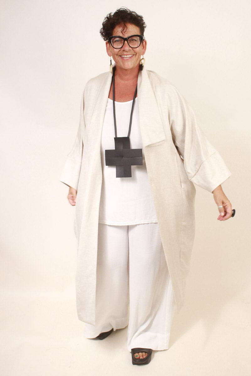 TCD TCD Canvas Coat - Natural Linen Twill Shop