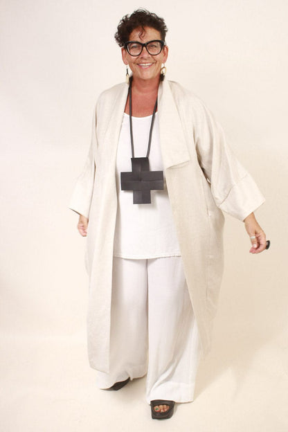 TCD TCD Canvas Coat - Natural Linen Twill Shop
