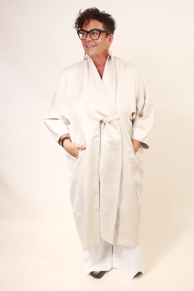 TCD TCD Canvas Coat - Natural Linen Twill Shop
