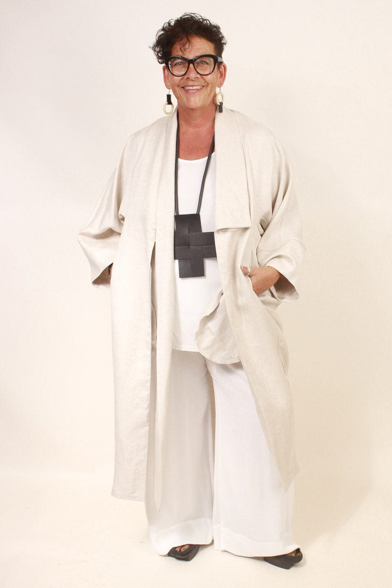 TCD TCD Canvas Coat - Natural Linen Twill Shop