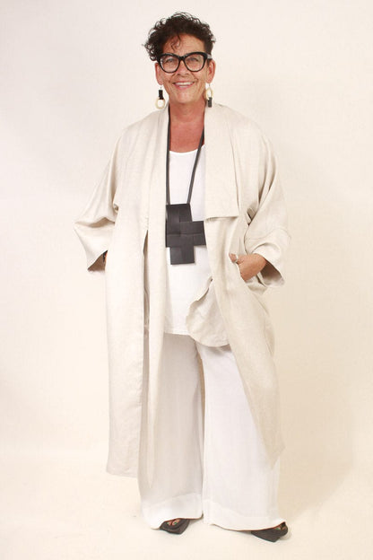 TCD TCD Canvas Coat - Natural Linen Twill Shop