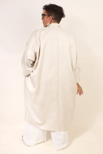 TCD TCD Canvas Coat - Natural Linen Twill Shop