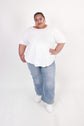 TCD TCD Curve Tee - Soft White Shop