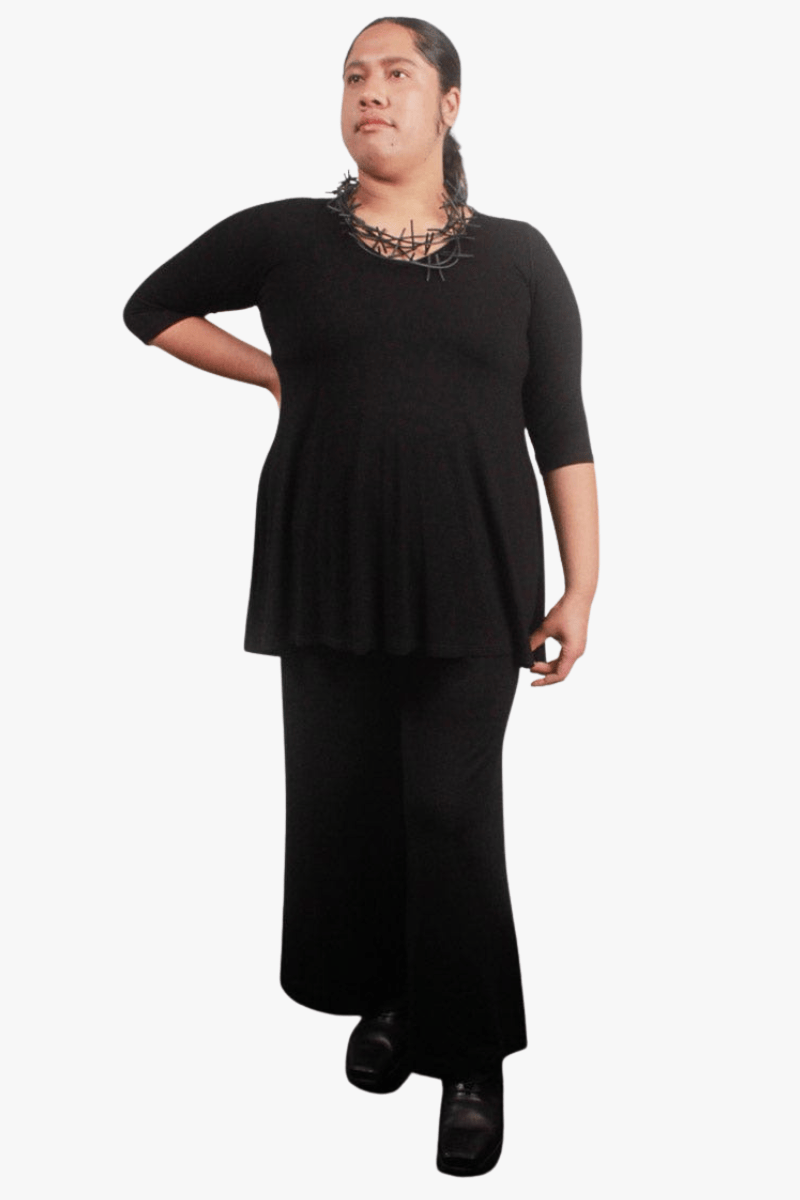 TCD TCD Evie Tee (T-Shirt) - Black Shop