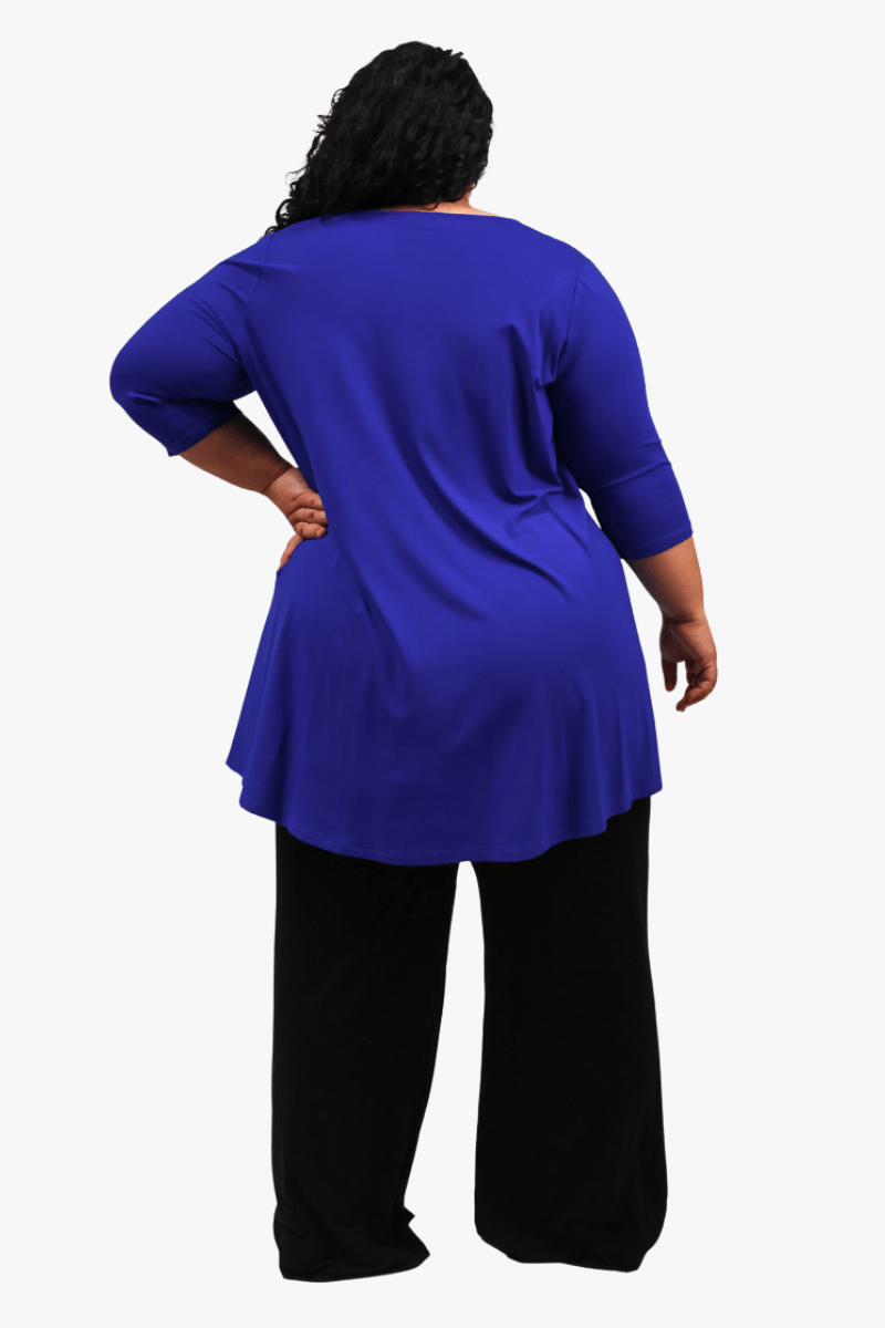 TCD TCD Evie Tee (T-Shirt) - Cobalt Blue Shop