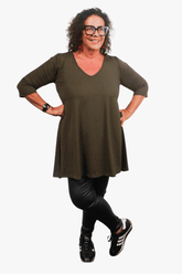 TCD TCD Evie Tee (T-Shirt) - Khaki Shop