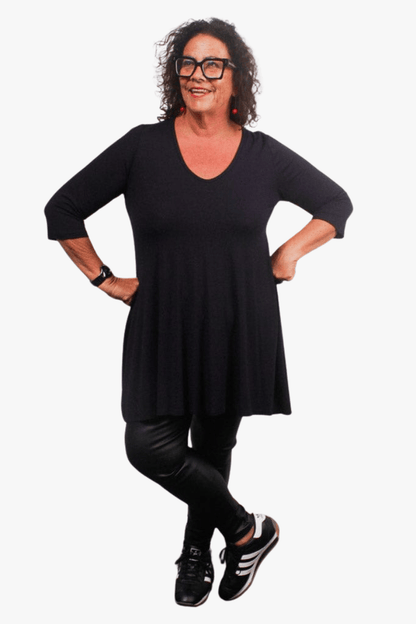 TCD TCD Evie Tee (T-Shirt) - Navy Shop