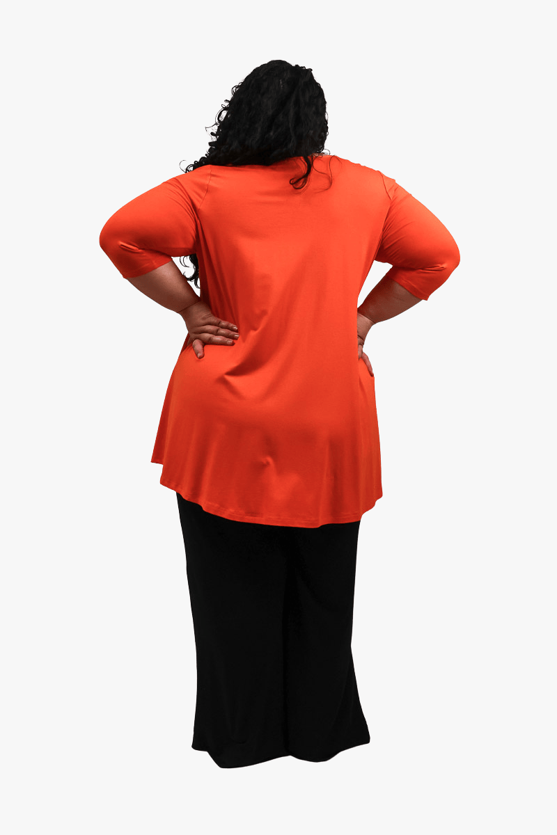 TCD TCD Evie Tee (T-Shirt) - Orange Shop