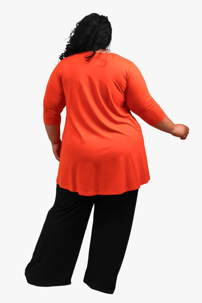 TCD TCD Evie Tee (T-Shirt) - Orange Shop