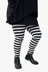 TCD TCD Leggings - Big Stripe B&W Shop