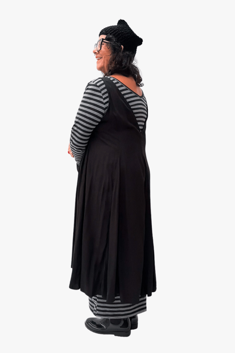 TCD TCD Long Athena Dress - Black Shop