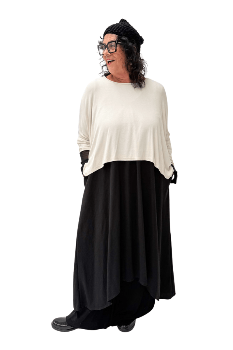TCD TCD Long Athena Dress - Black Shop
