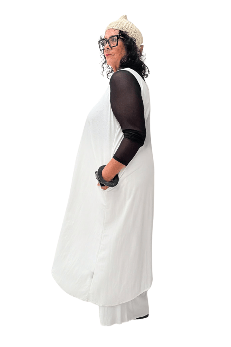 TCD TCD Long Athena Dress - Cream Shop