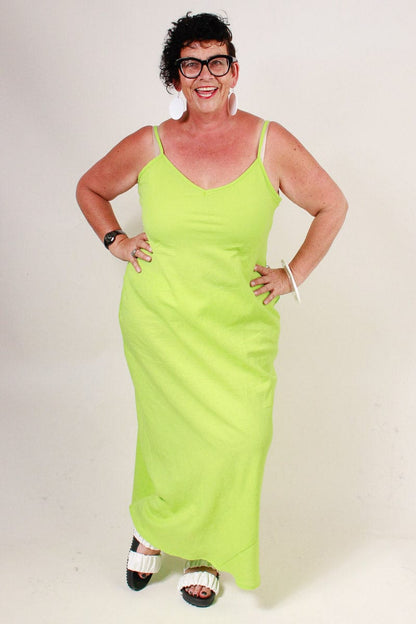 TCD TCD Long Bias Slip - Lime Shop