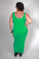 TCD TCD Long La Bella - Jade Green Rib Shop