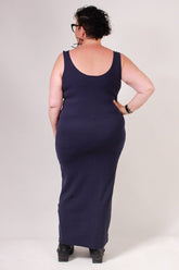 TCD TCD Long La Bella - Navy Rib Shop