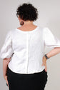 TCD TCD Penny Puff Sleeve Top - White Shop