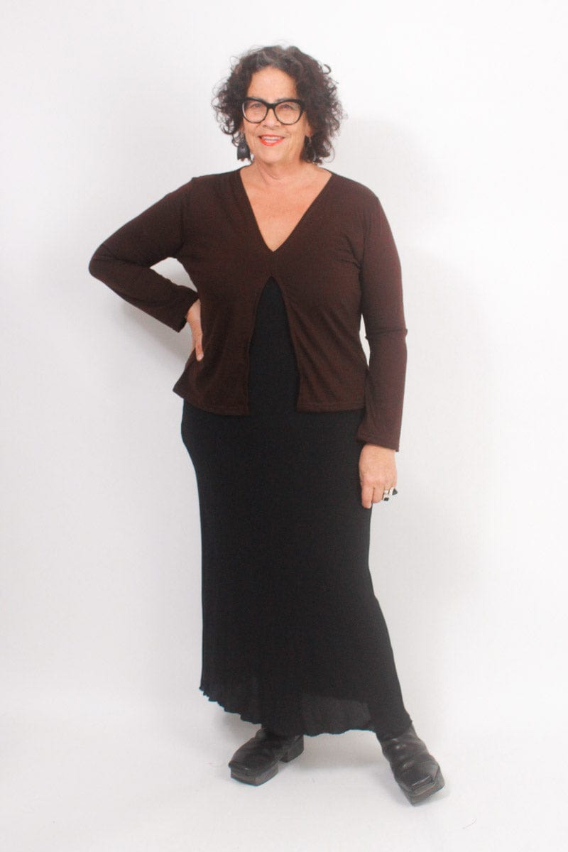 TCD TCD Portia Cardi -Brown Shop