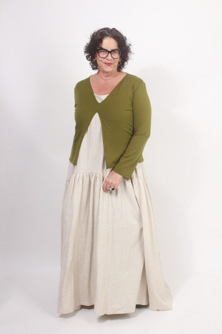 TCD TCD Portia Cardi - Olive Green Shop