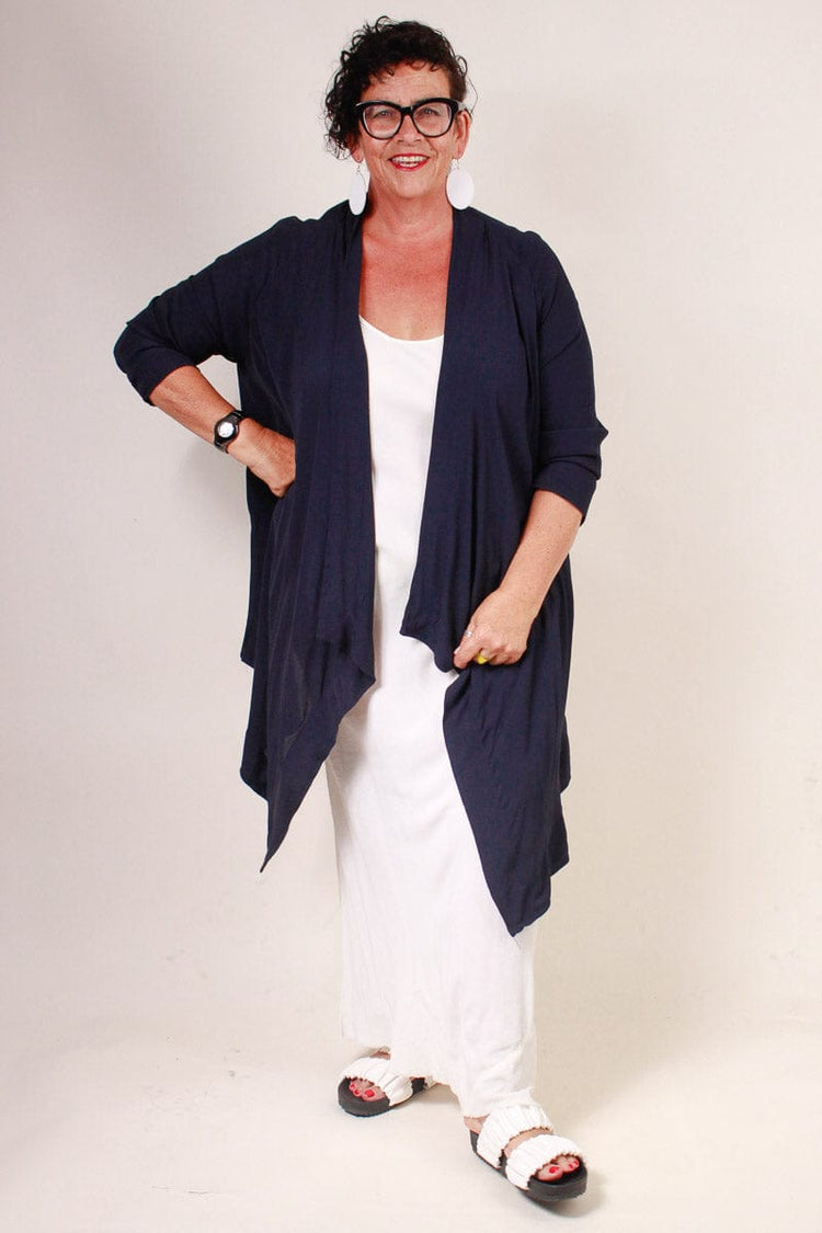 TCD TCD Ravish Cardi - Navy LUCKY LAST size 5 Shop