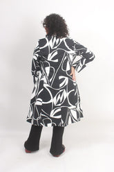 TCD TCD Rosetta Coat - Abstract Shop