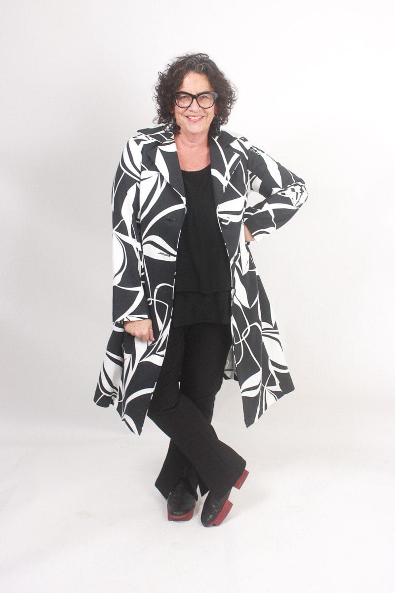 TCD TCD Rosetta Coat - Abstract Shop