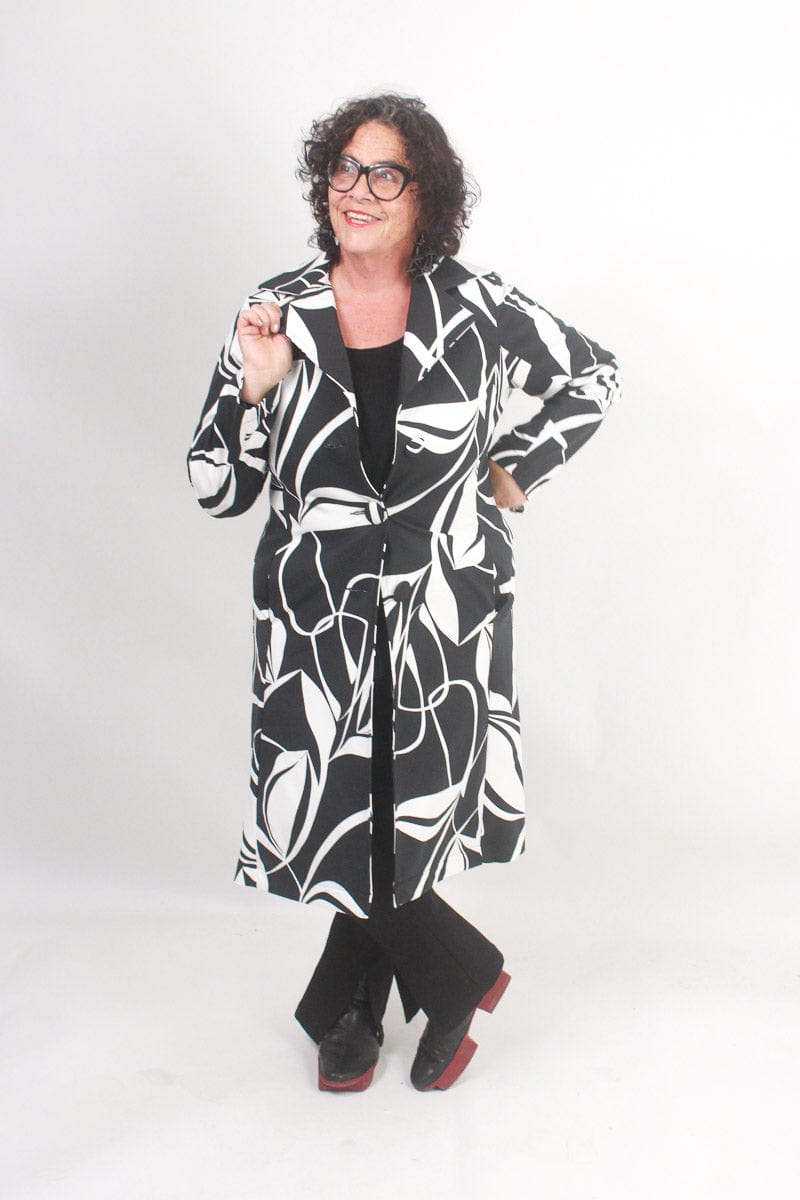 TCD TCD Rosetta Coat - Abstract Shop