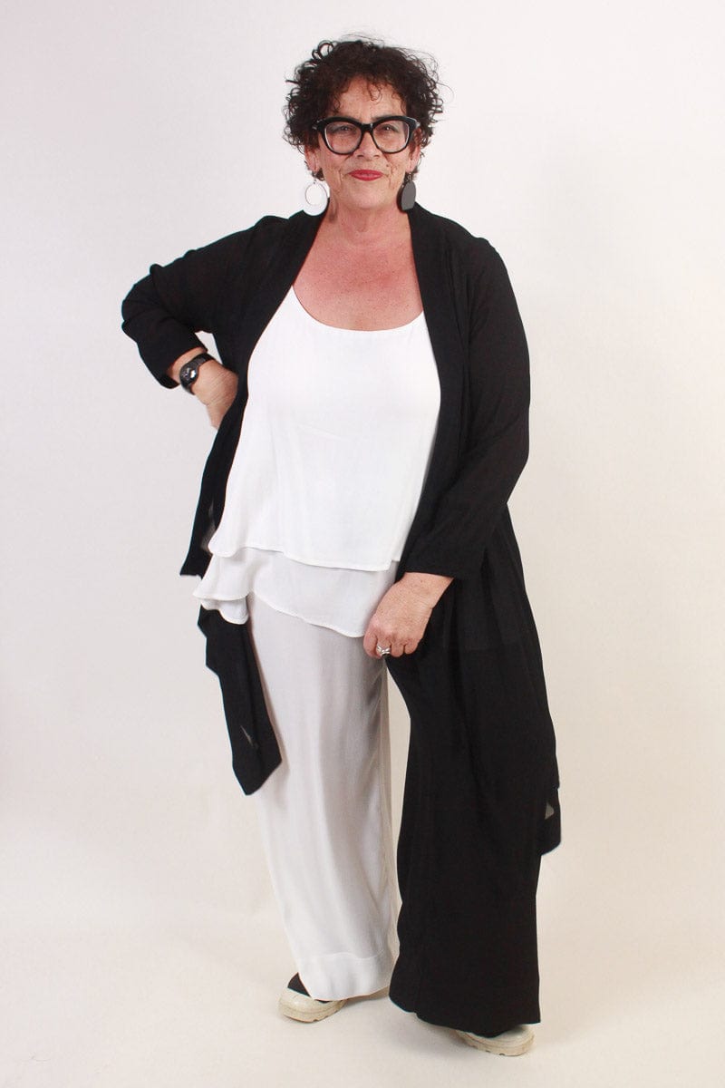 TCD TCD Sadie Pant - Black and Cream Shop