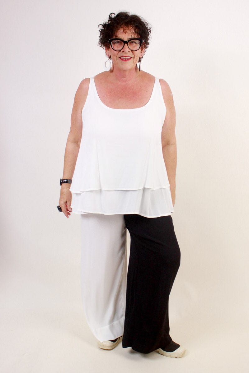 TCD TCD Sadie Pant - Black and Cream Shop