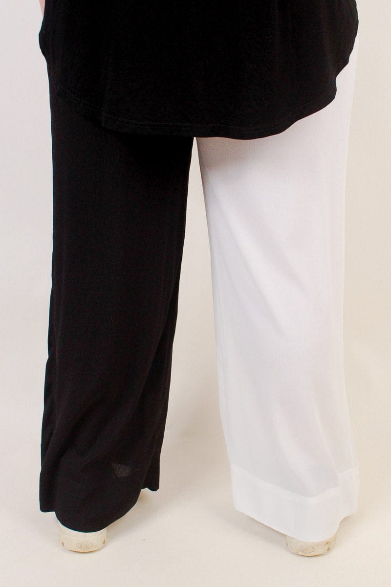 TCD TCD Sadie Pant - Black and Cream Shop