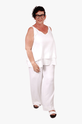TCD TCD Sadie Pant - Cream Shop