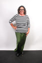 TCD TCD Simply Tee - B/W Stripes Shop