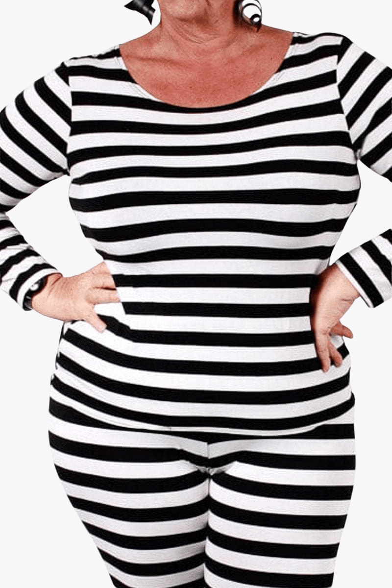 TCD TCD Simply Tee - B/W Stripes Shop