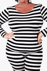 TCD TCD Simply Tee - B/W Stripes Shop