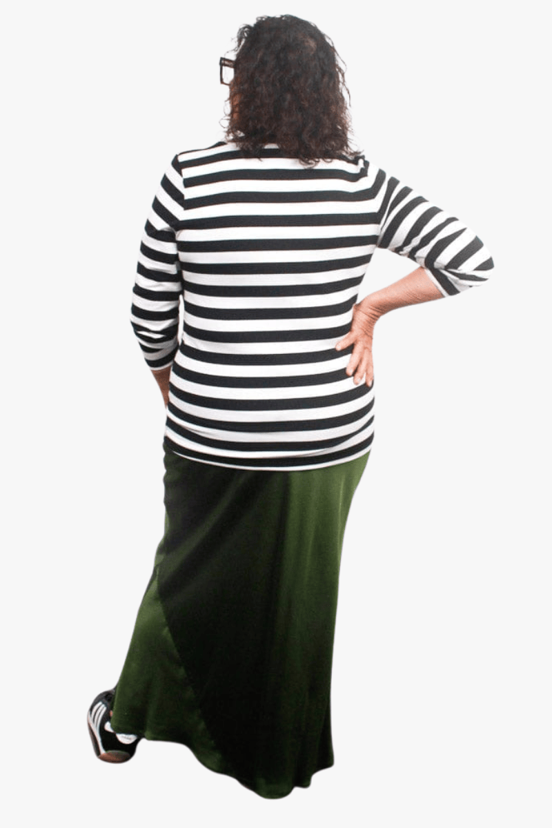 TCD TCD Simply Tee - B/W Stripes Shop