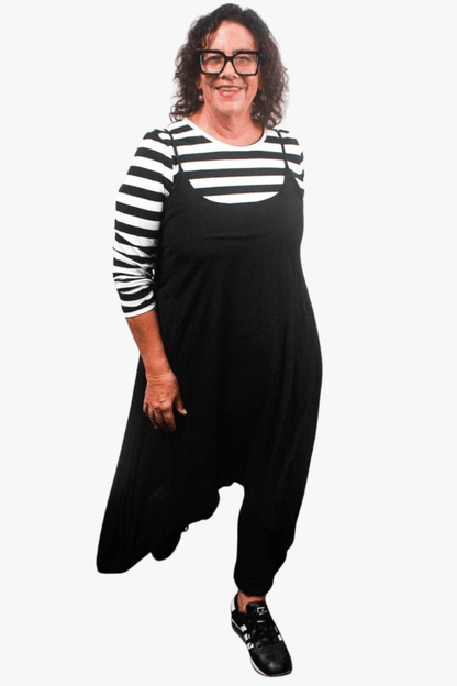 TCD TCD Simply Tee - B/W Stripes Shop