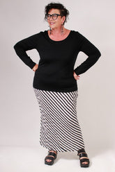 TCD TCD Simply Tee - Black Merino Shop